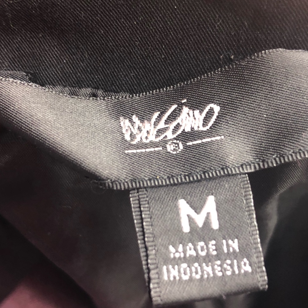 Mossimo Black Blazer Size M Slit In Back - Picture 4 of 4